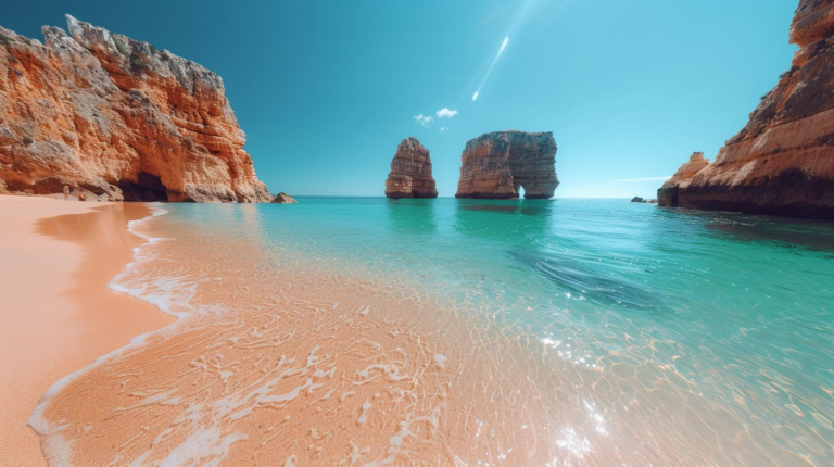 Lire la suite à propos de l’article Les 10 plages de sable fin incontournables en Algarve : un paradis balnéaire à découvrir